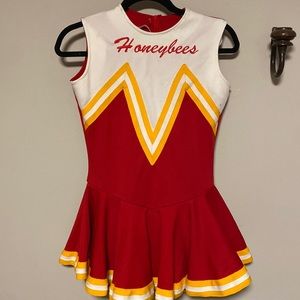 Authentic Honeybees Cheerleader Outfit Costume Halloween